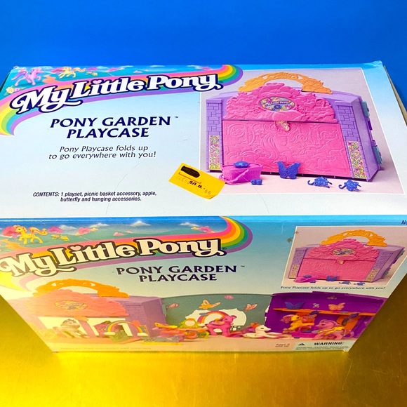 MY LITTLE PONY G2 VTG 1997 GARDEN PLAYCASE w/ACCESSORIES & IVY ORIGINAL … - Picture 14 of 16